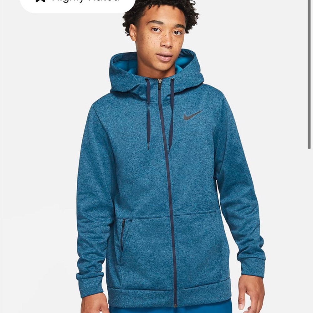 Blue Nike Therma-Fit Zipup